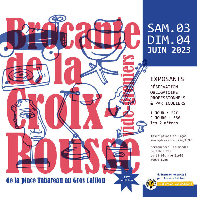 Brocante de la Croix Rousse - Lyon