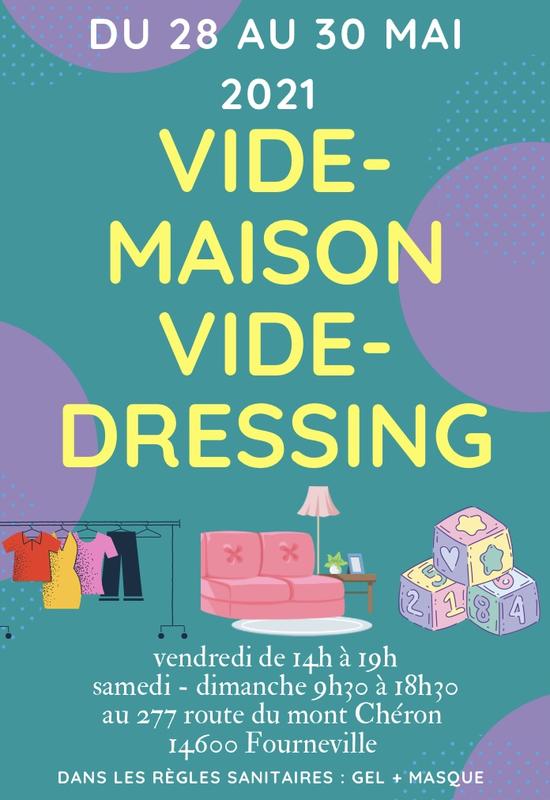 Vide Maison Vide Dressing Fourneville 14600 30 Mai 2021