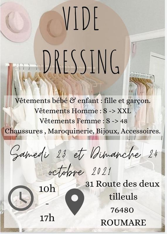 Vide Dressing Roumare 23 Et 24 Octobre 21