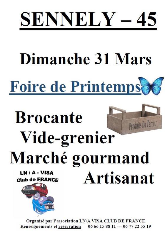 Dimanche 31/03/2019 - Foire de Printemps - Sennely (45) 0b904238bf8b957d90430f9a39e5d1e89061433ea6e010673ecc51fd40e2ed53-large