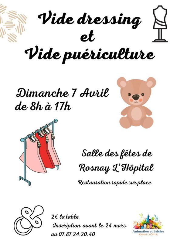 Vide dressing Rosnay l H pital 10500 07 Avril 2024