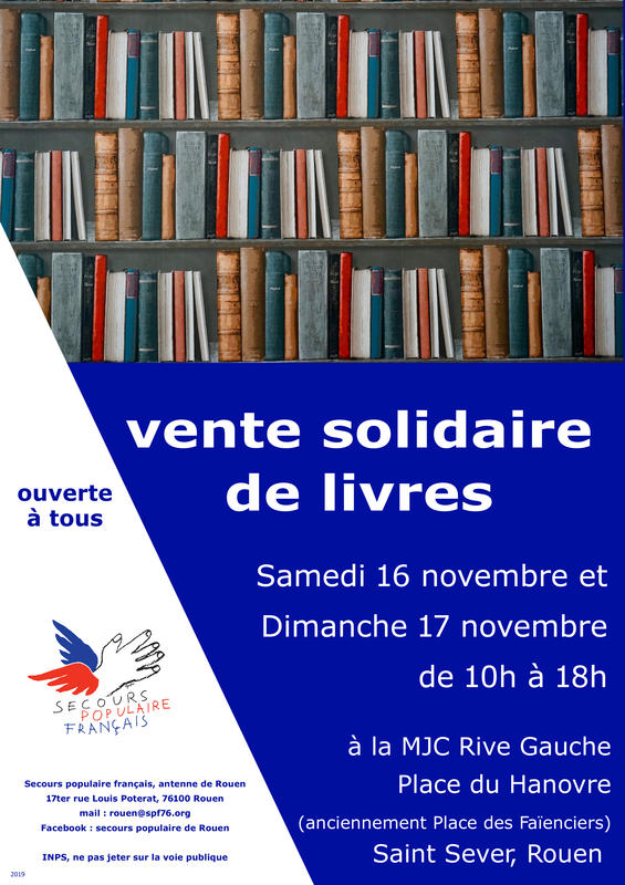 Vente Solidaire De Livres, CD, Vinyles Et DVD Du Secours Populaire ...