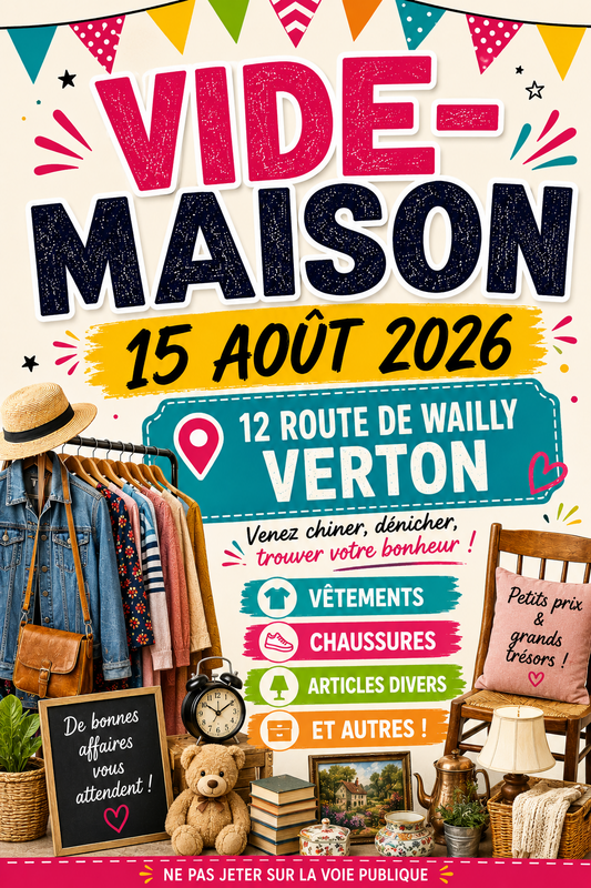 Vide-Maison à Verton