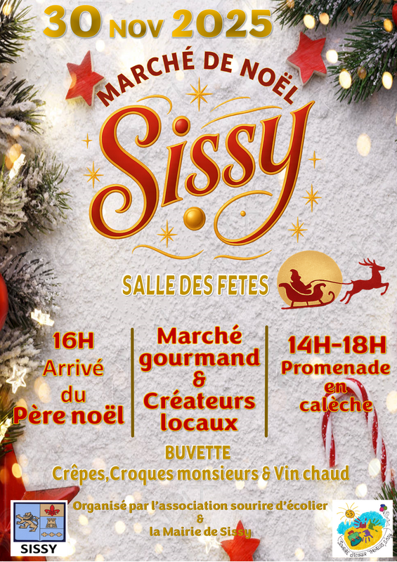 Affiche Marche de noel