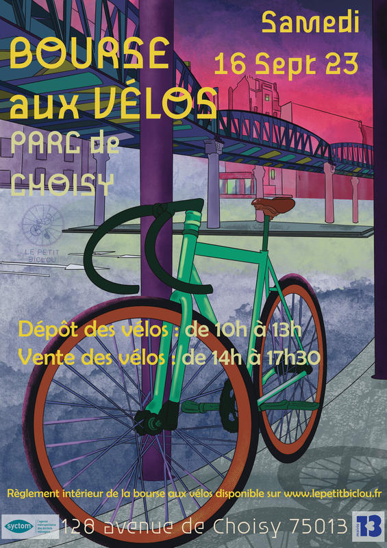Bourse aux vélos Paris samedi 16/09/23 dimanche 24/09/23 samedi 30/09/23 4de81d47d6f6352f65137fea8f51754a12fbd99395c551803f117a7020e69792-large