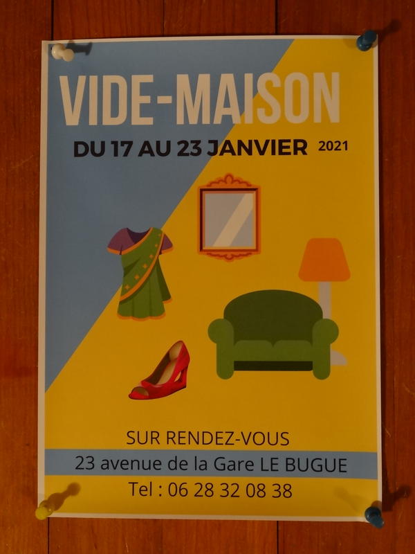 Vide-Maison - Le Bugue (8) - 8 Janvier 8 Vide-Maison - Le Bugue (8) - 8 Janvier 8