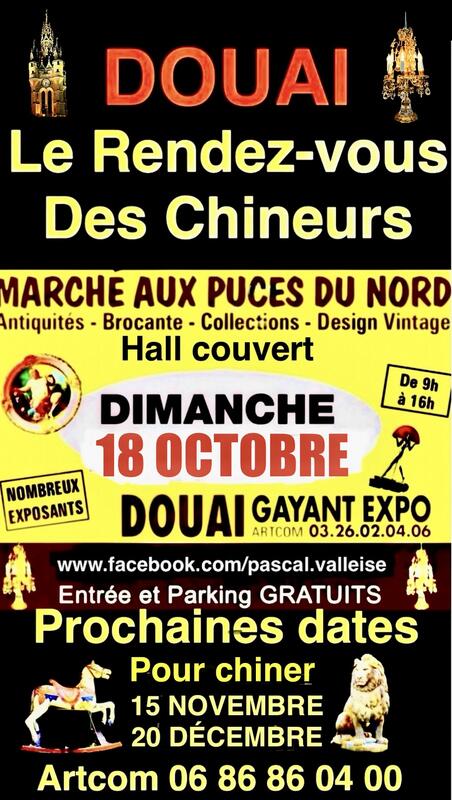 Marché aux puces à Douai