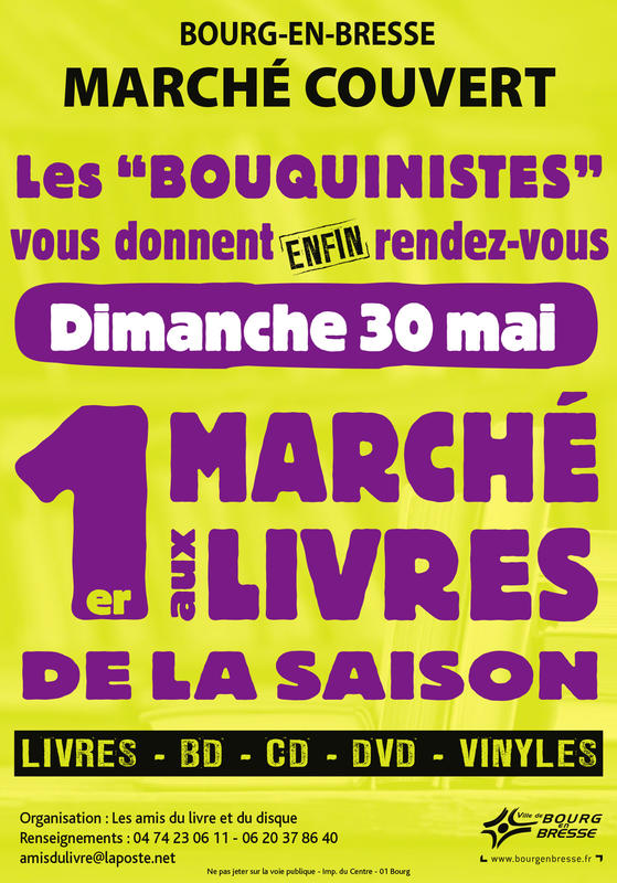 Marche Aux Livres Bd Cd Dvd Vinyles Bourg En Bresse 01000 30 Mai 2021