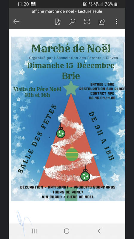 Marché de Noël