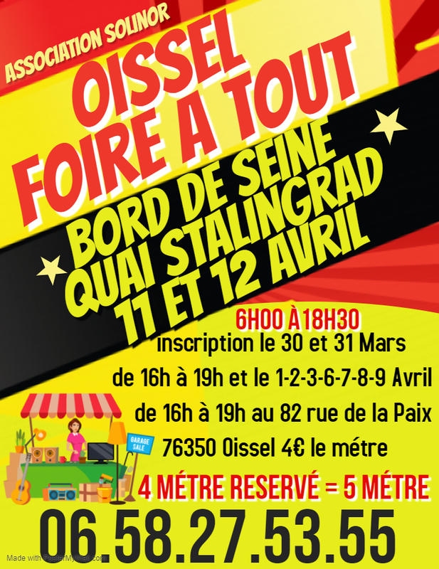 Grande foire à tout Oissel (76350)