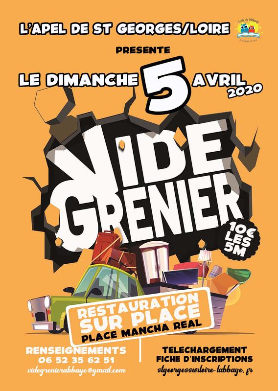 Vide grenier de l'Apel Ecole de l'Abbaye