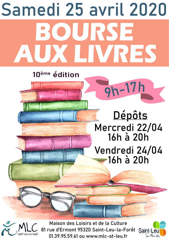 Bourse Aux Livres, 10e édition - Saint-Leu-la-Forêt (95320)