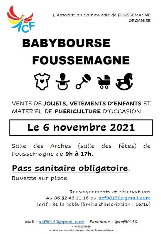 Baby Bourse Foussemagne 06 Novembre 21