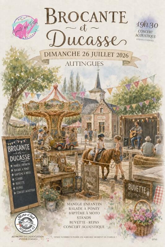 Brocante à Autingues