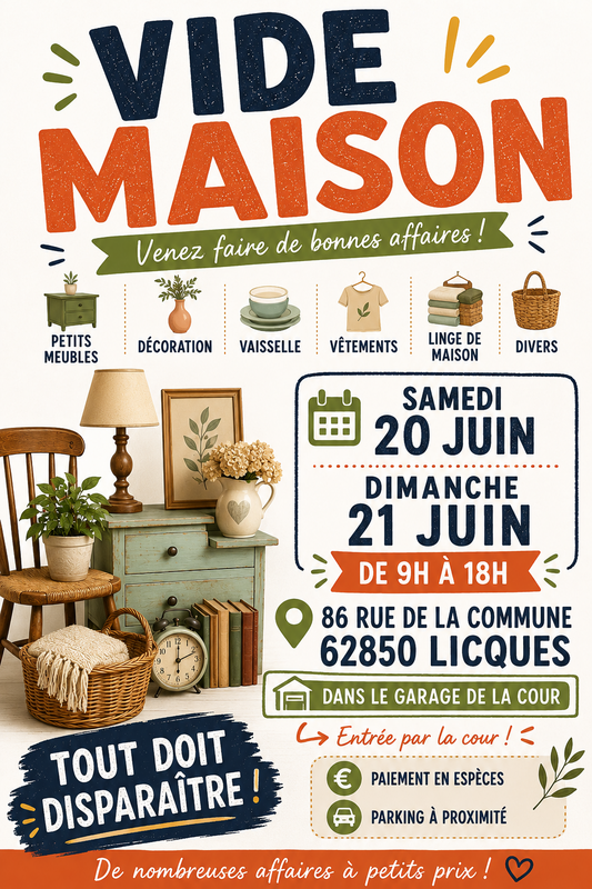 Vide maison à Licques