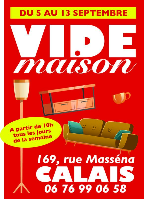 Vide-maison à Calais