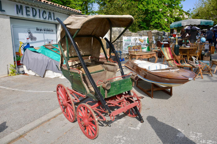 Grande Foire aux Antiquités et à la Brocante de Barjac - 30430 - Du 13