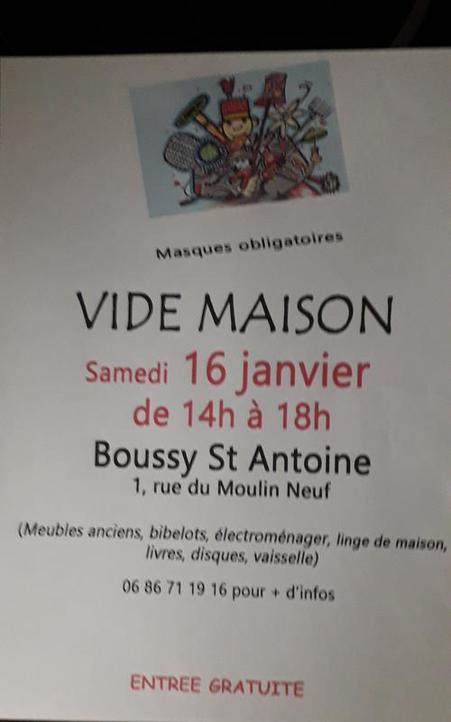 Vide-Maison - Boussy-Saint-Antoine (10) - 10 Janvier 10 Vide-Maison - Boussy-Saint-Antoine (10) - 10 Janvier 10