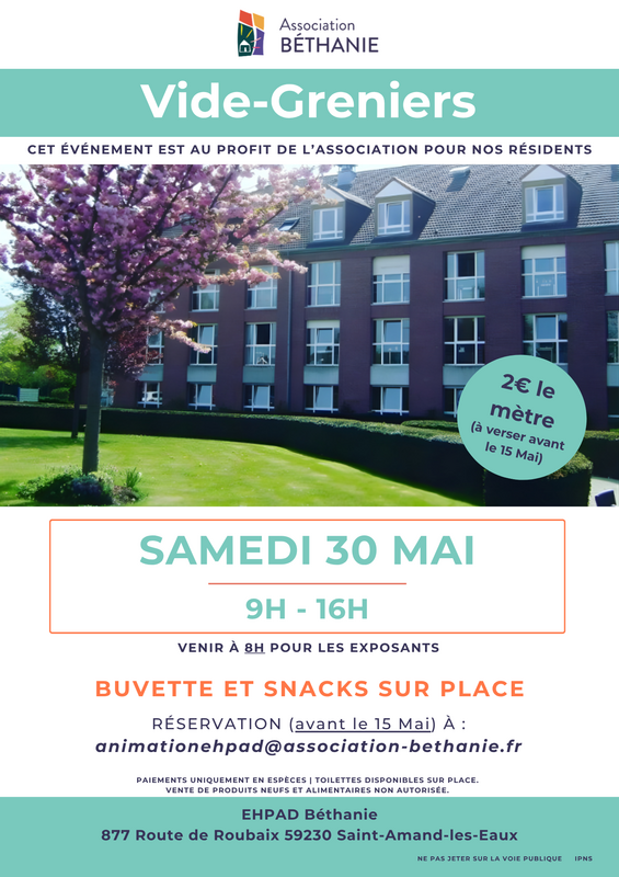 Vide-greniers à Saint-Amand-les-Eaux