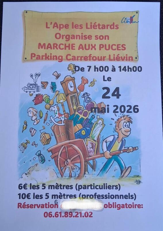 Marché aux puces à Liévin