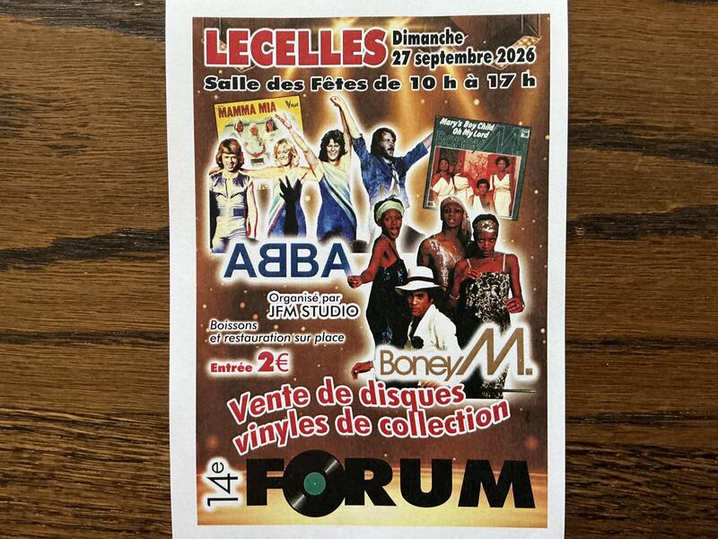 14ème forum du disque vinyle à Lecelles