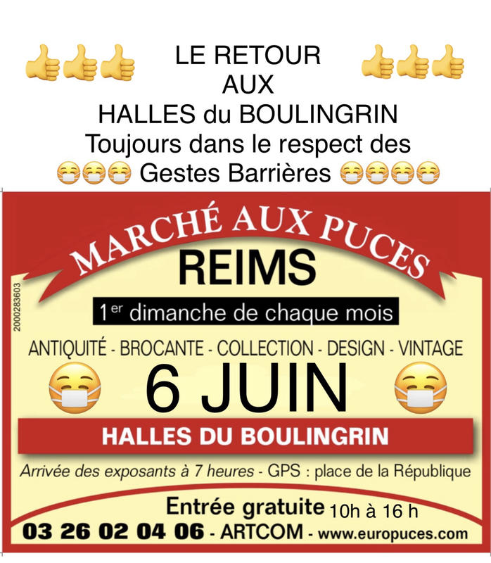 Marche Aux Puces De Reims 51100 Tous Les Mois
