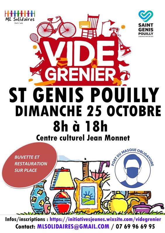 Vide grenier d'automne - Saint-Genis-Pouilly (01630)