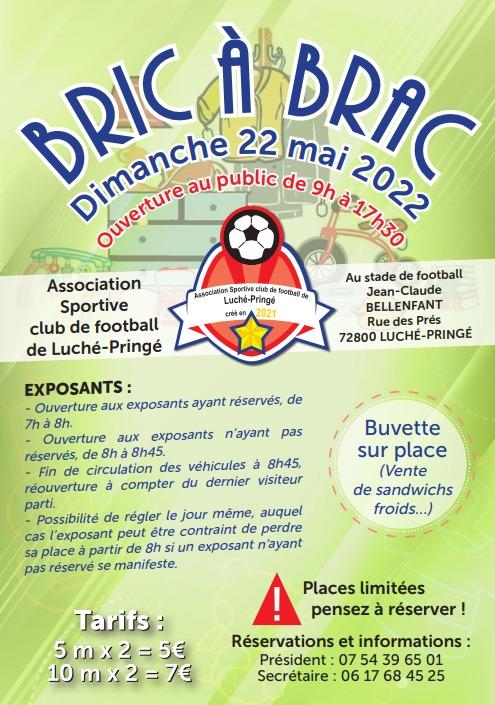 Calendrier Brocabrac 2023 Vide-Grenier 72 - Sarthe - Brocabrac