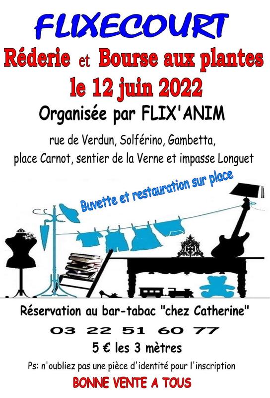 Calendrier Rederie Somme 2023 Brocante Et Vide-Grenier 80 - Somme - Juin 2022