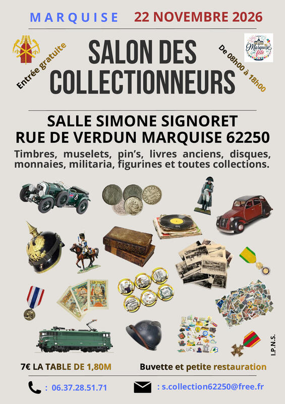 Bourse des collectionneurs à Marquise