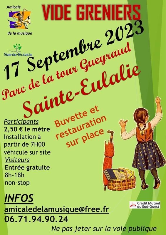 Videgreniers de l'amicale de la musique SainteEulalie (33560) 17