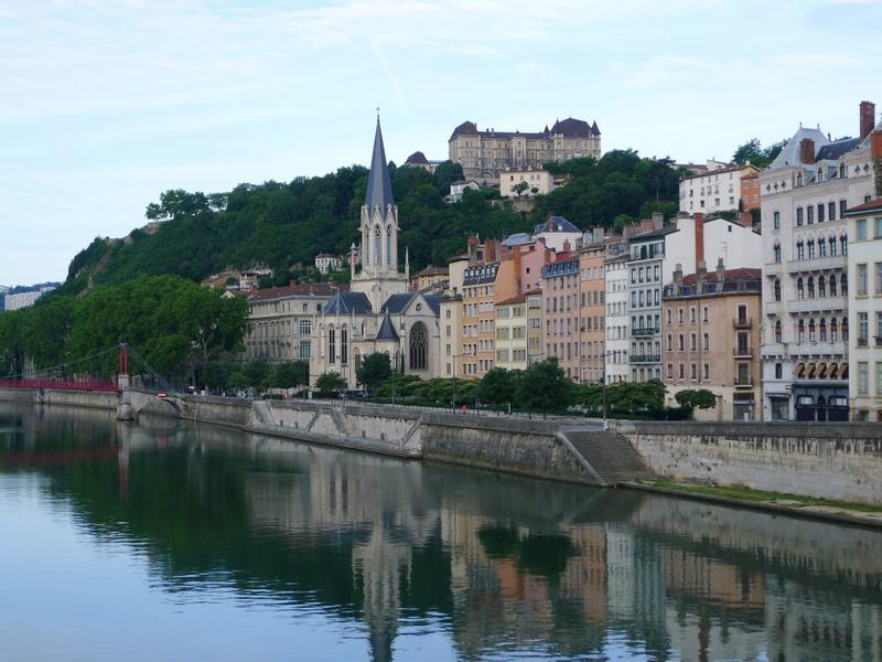 Vue des quais de Lyon